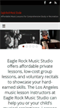 Mobile Screenshot of eaglerockmusicstudio.com